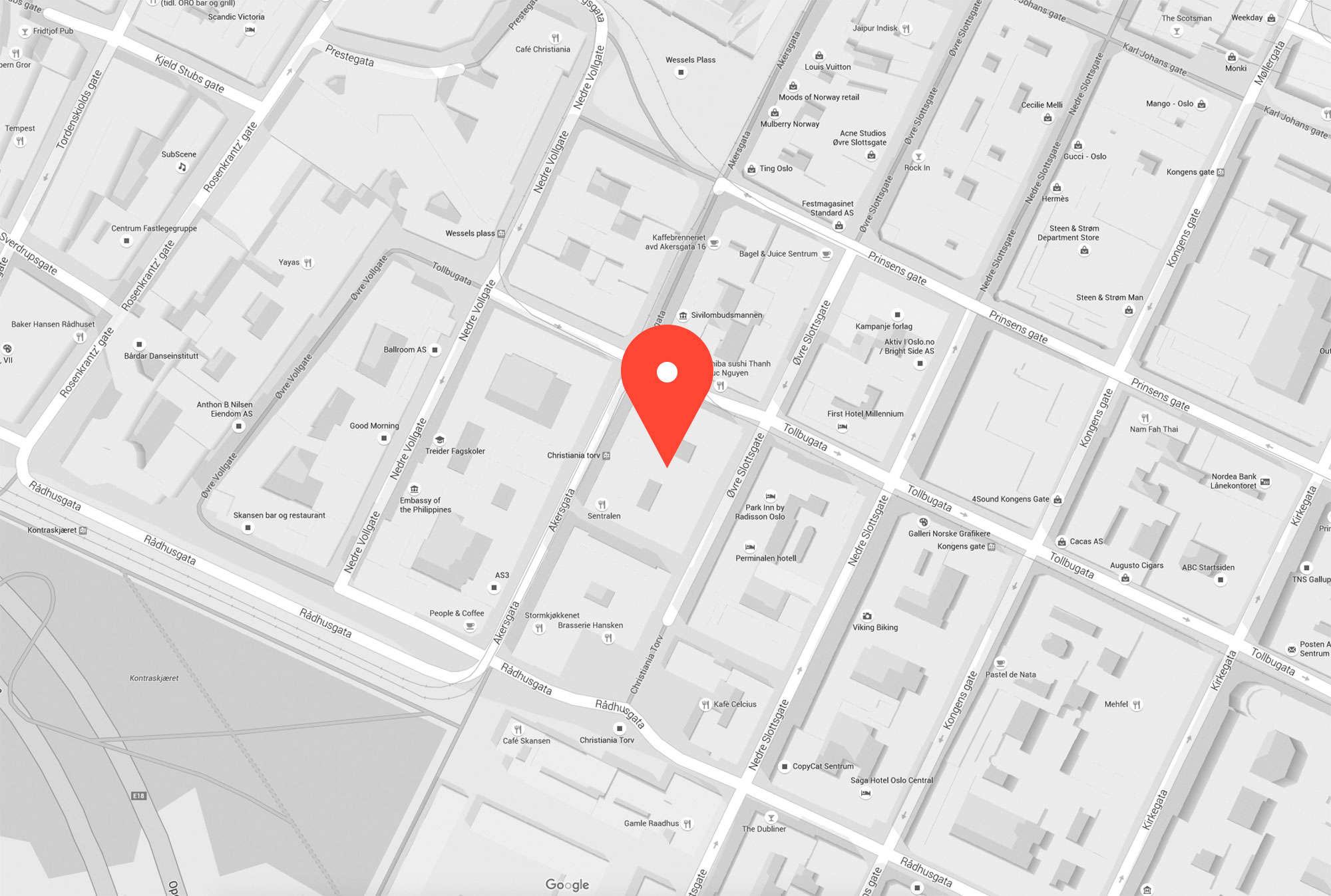 Google maps - Ultima office